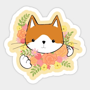 Smell the Roses Sticker